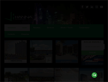 Tablet Screenshot of hanna.com.mx