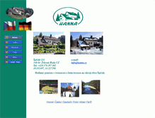 Tablet Screenshot of hanna.cz